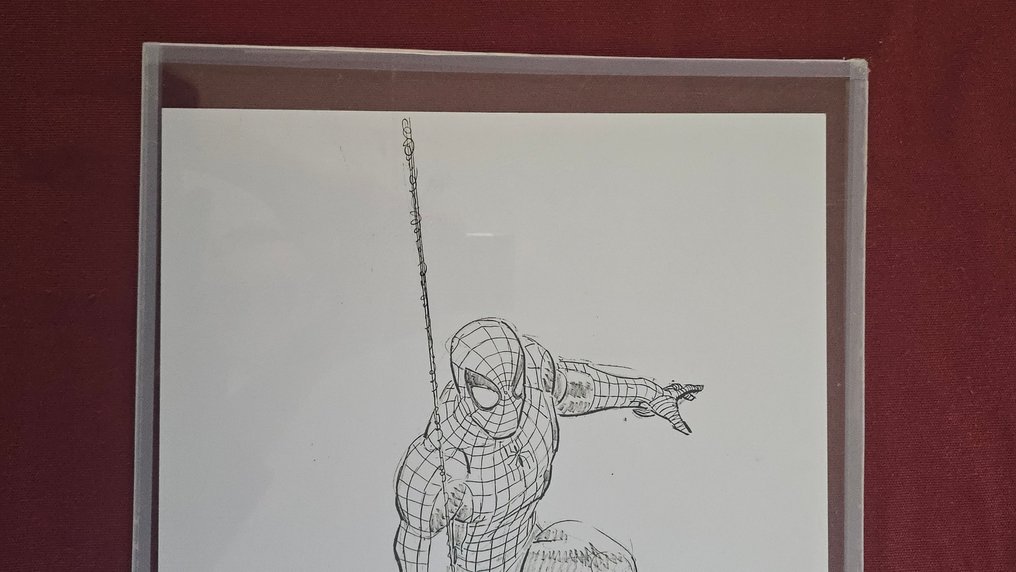 Spiderman - Signed John Romita Jr. - 1 Litografi - Første udgave #1.0