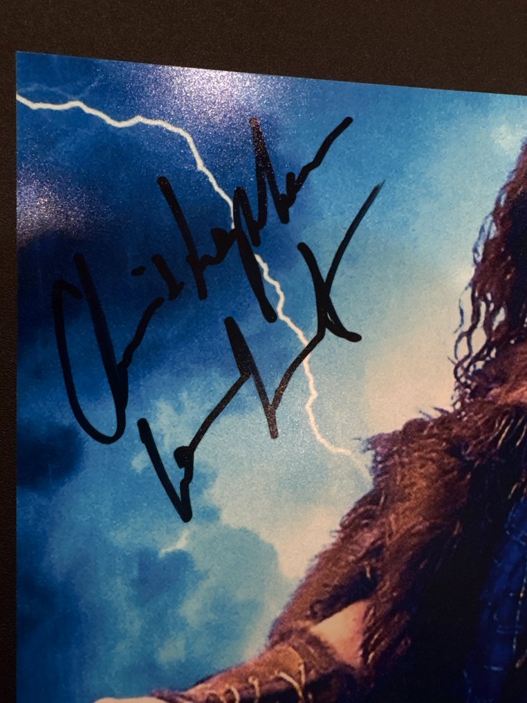 Highlander, Christopher Lambert - Signed in Person - with proof, April 2025 Rome - Autograph, photo #2.1