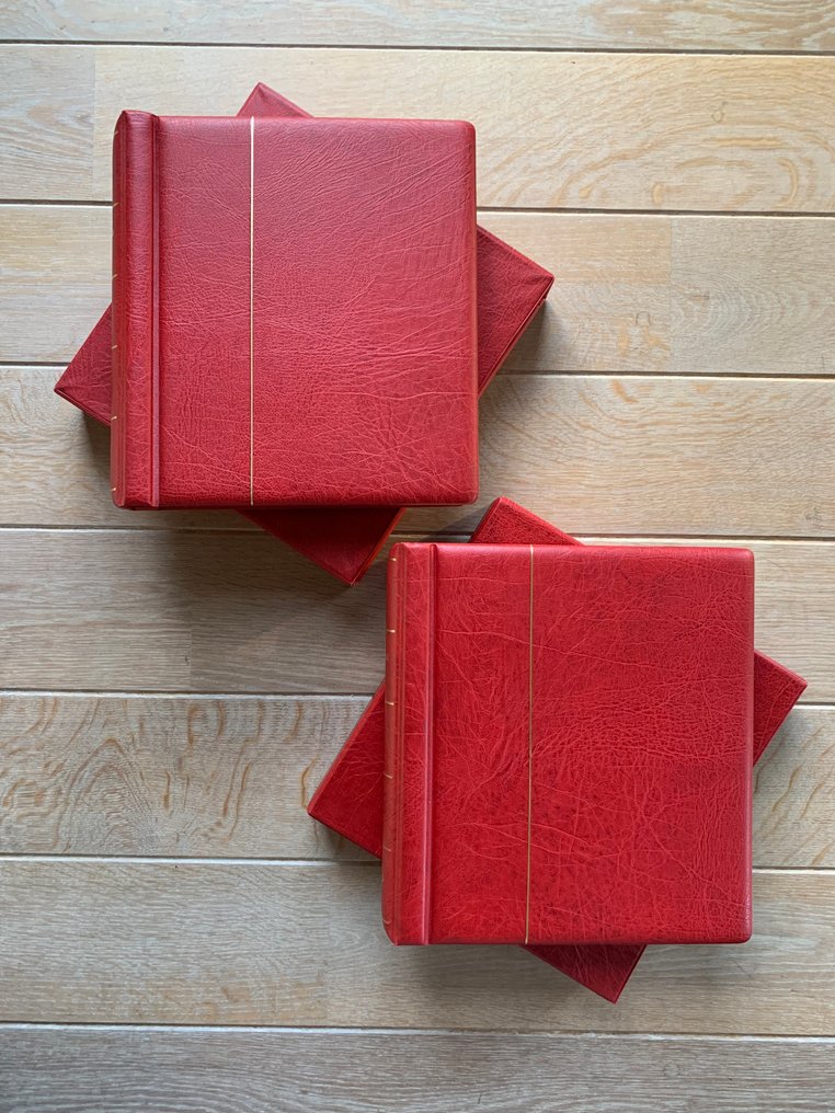 Netherlands 1852/1993 - Beautiful collection in two luxury Leuchtturm albums with cassettes. #2.1