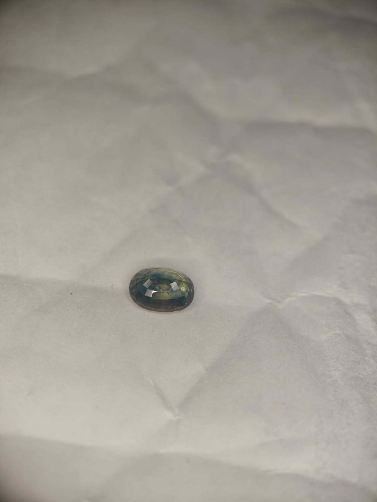 1 pcs  Bleu, Jaune Saphir  - 1.16 ct - International Gemological Institute (IGI) - Saphir Jaune bleu 1.16 ct #4.3