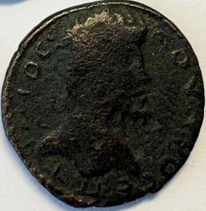 羅馬帝國 (省) Lot of 2 Æ coins incl.: Claudius, Alexandria mint & Septimius Severus, Carrhae mint (Scarces) (沒有保留價) #1.0