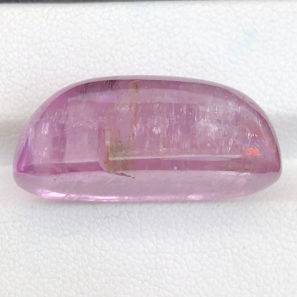 Ingen mindstepris - 1 pcs Lilla, Lyserød Kunzit - 41.07 ct - International Gemological Institute (IGI) #4.3