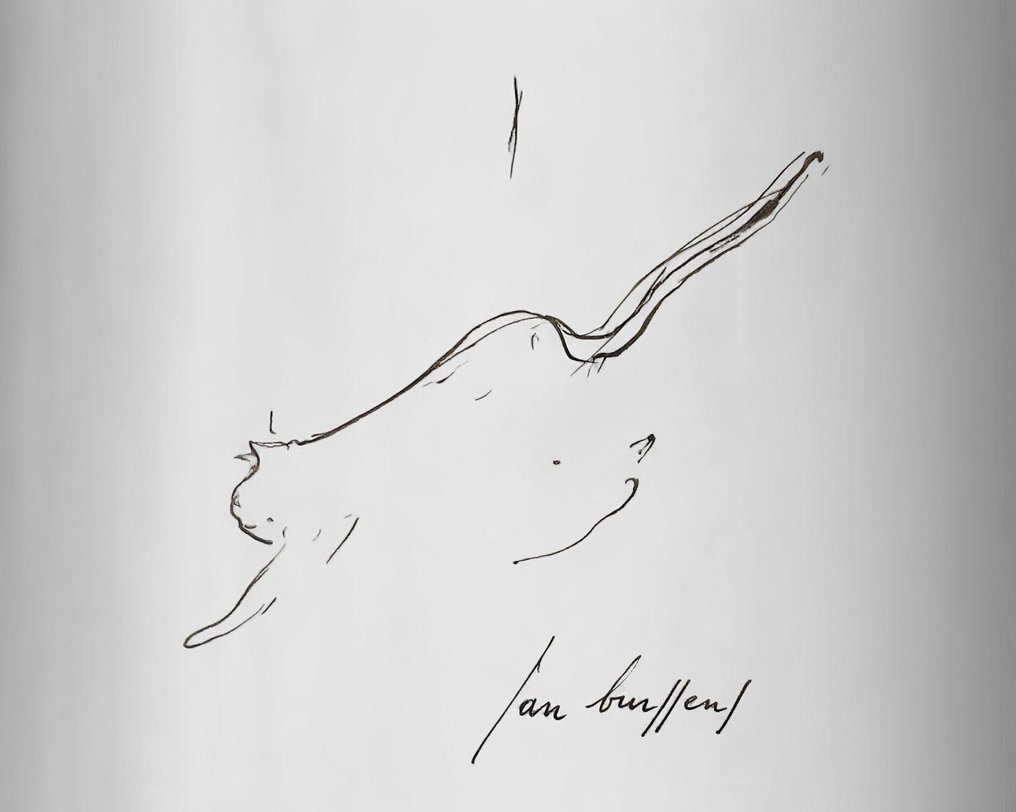 Jan Burssens (1925-2002) - Silhouette au bord de l’abîme #2.1