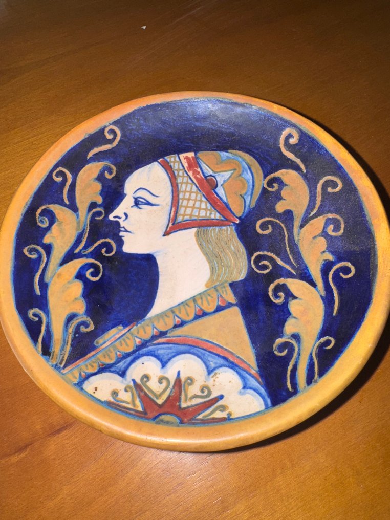 A lustro（陶瓷）, 陶瓷 - A.Rubboli - 意大利 - 1930 #4.3