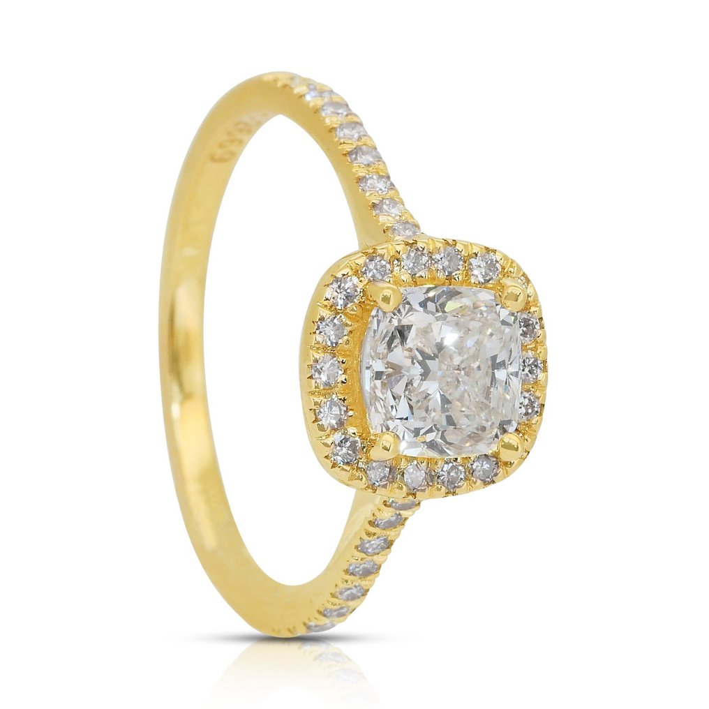 Gyűrű - 18 kt. Sárga arany - 1.94ct. tw. Gyémánt (Természetes) - Gyémánt #3.2