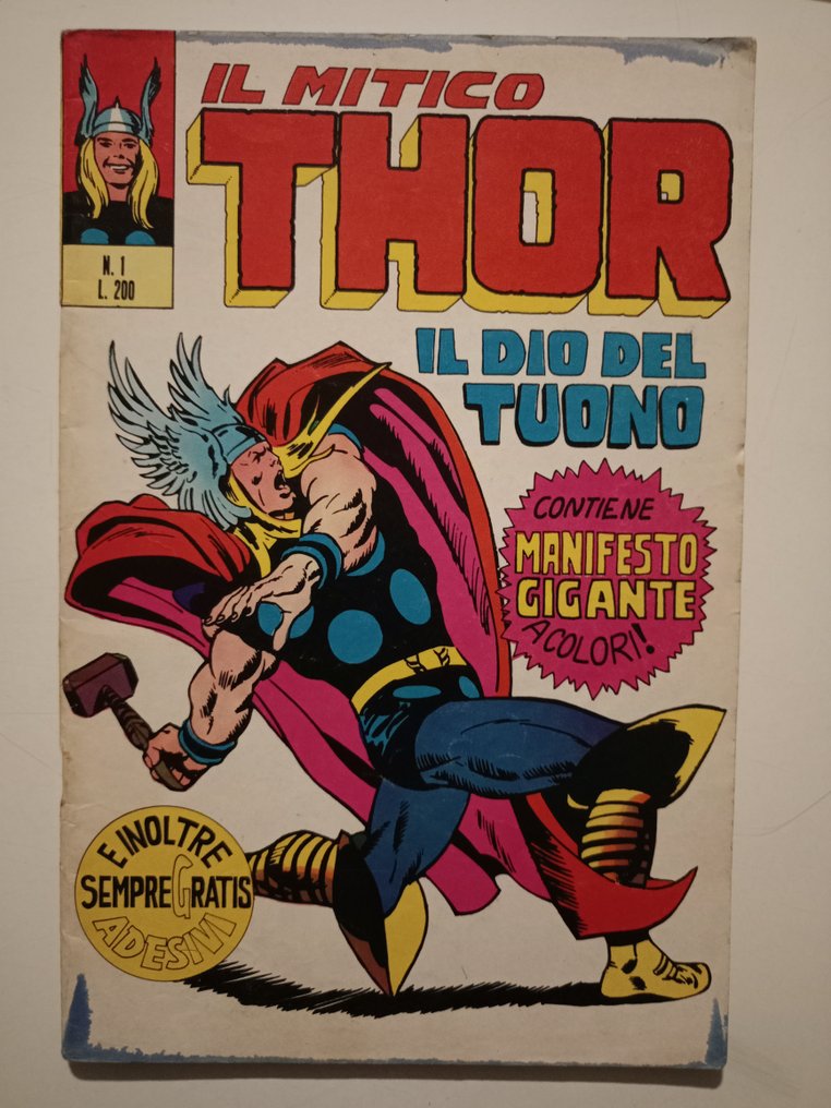 Thor 1, 9, 5, 25, 27 - Il Mitico Thor - Lotto 5 numeri - 5 Comic collection - 1971/1983 #1.0