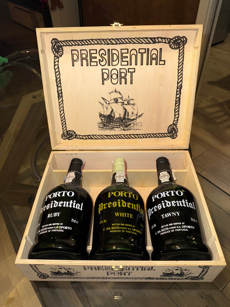 C. da Silva / Porto Presidential / Ruby / White / Tawny - Vintage Port - Bottled in 1997 - Porto - 3 Bottles (0.75L) #1.0