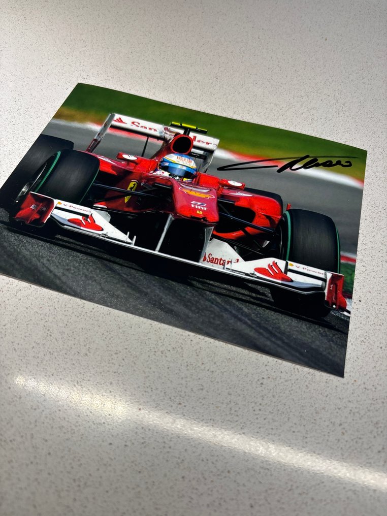 Ferrari - Formula 1 - Fernando Alonso - Photograph  #3.2