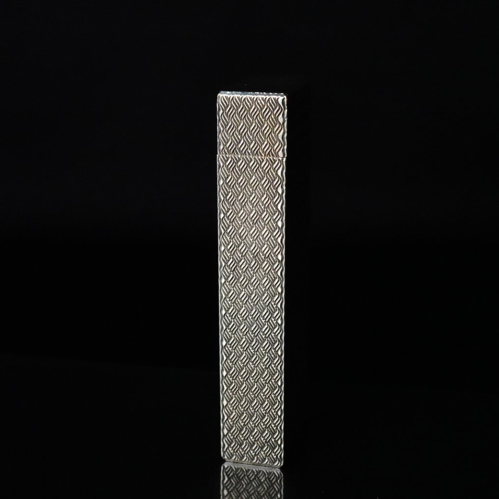 Cartier - Vintage Gas Lighter Pentagon - χωρίς τιμή ασφαλείας - Αναπτήρας - Silver plated #4.3