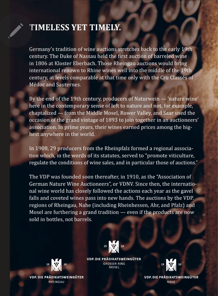 2006 Reinhold Haart, VDP auctioned 2007, 375 ml & 750ml, LangeGoldkapsel, Piesporter Goldtröpchen - Μοζέλλας Auslese - 2 Φιάλη (0,75L) #3.2