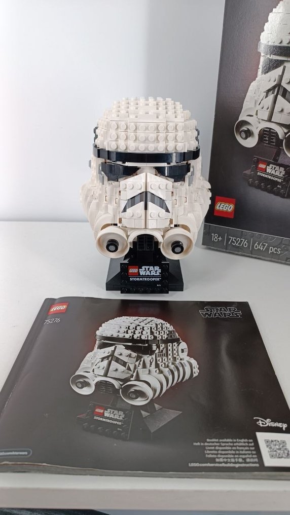 Star Wars: The Clone Wars - Lego Star Wars 75276 Stormtrooper Helmet complete with box - Lego #1.0