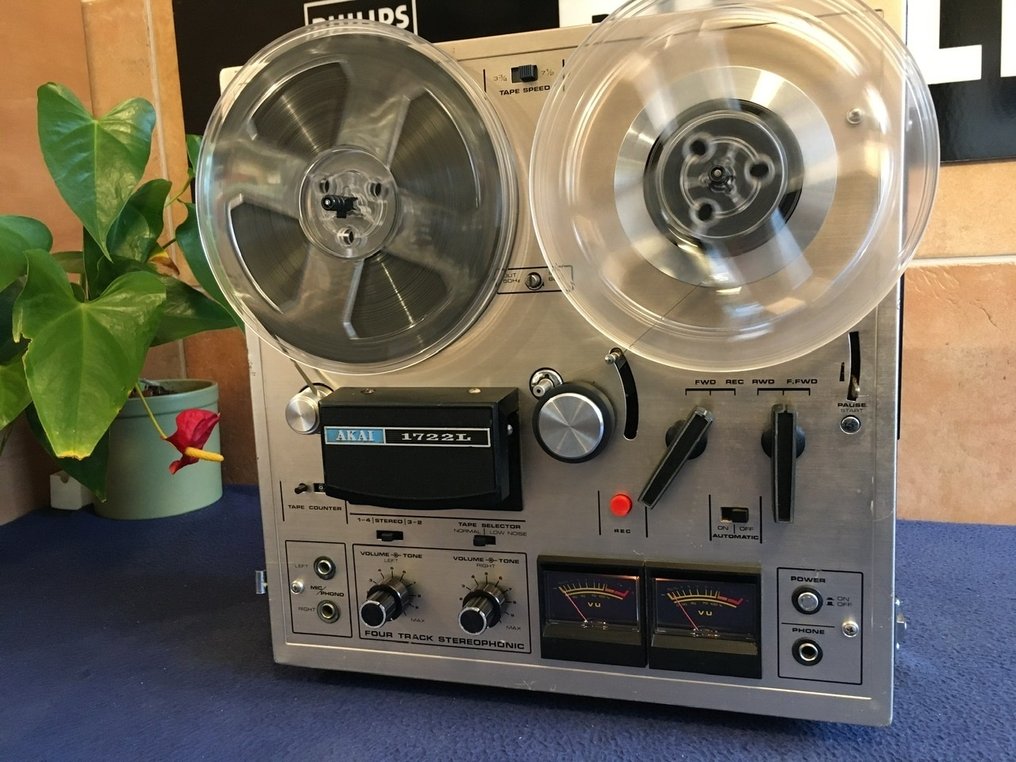 Akai - 1722L Reel to reel deck 18 cm #1.0