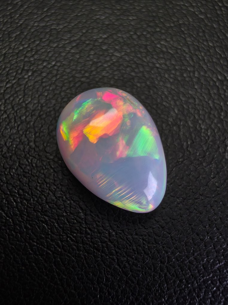 3,6 ct Természetes opál Cabochon - Magasság: 13 mm - Szélesség: 9.4 mm- 0.72 g #4.3