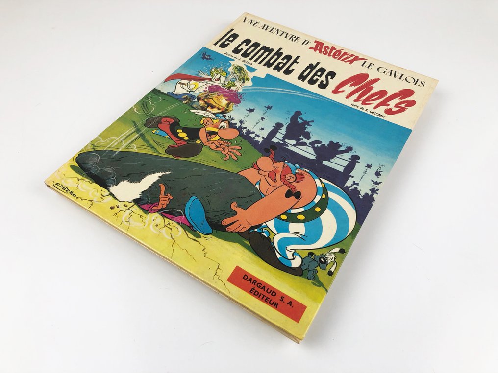 Asterix T7 - Le Combat des chefs - C - 1 Album - Første udgave - 1966 #4.3