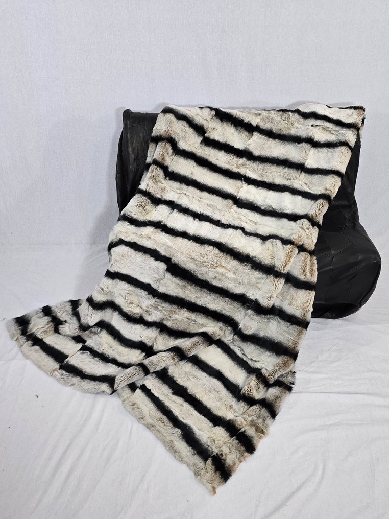 Saga Furs - Tæppe - 115 cm - 220 cm - Tæppe Rex Kanin #1.0