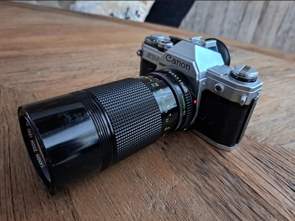 Canon AT-1 + Zoom FD 4,5/70-150mm | Αναλογική φωτογραφική μηχανή #1.0