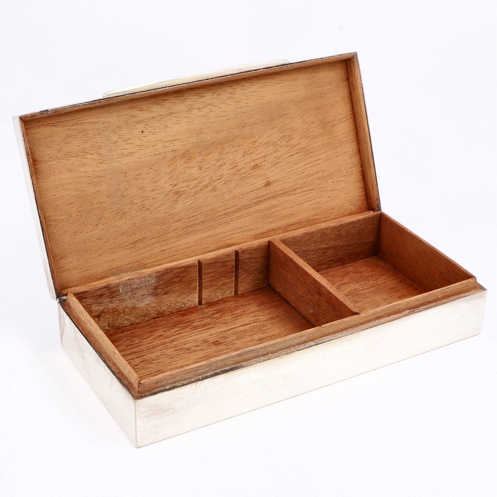 Jezler & Cie. (Schaffhausen) - Sigarendoos - .800 zilver #2.1