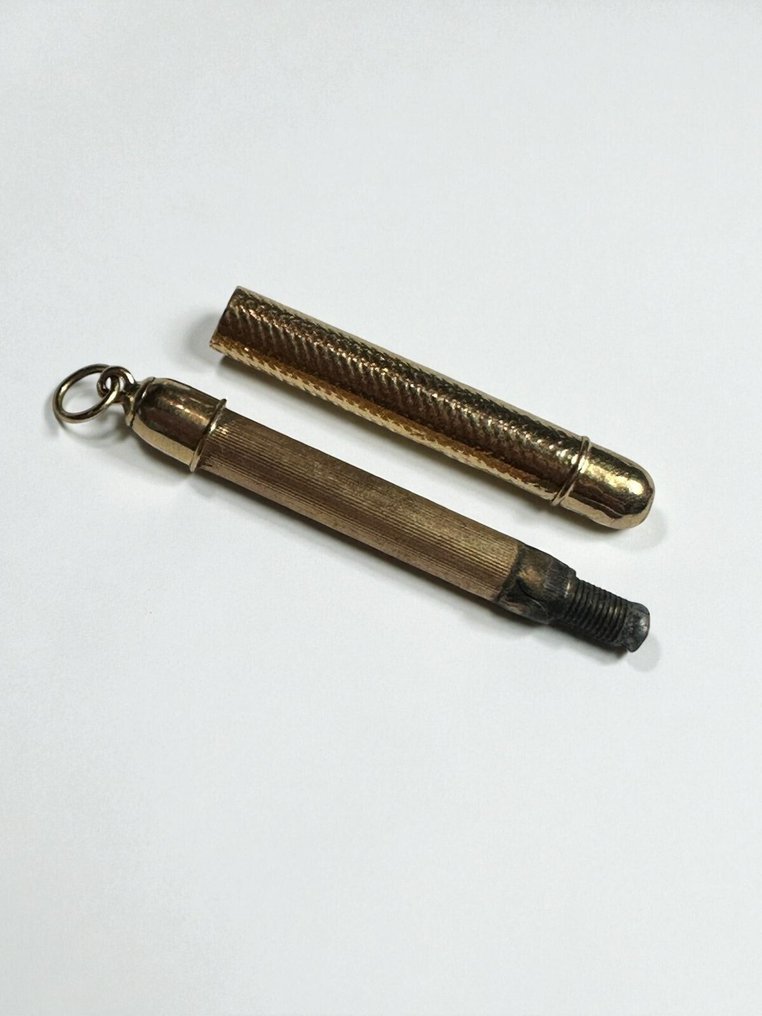 Pendentif - 18 carats Or jaune - Ancienne porte mine en or #3.2