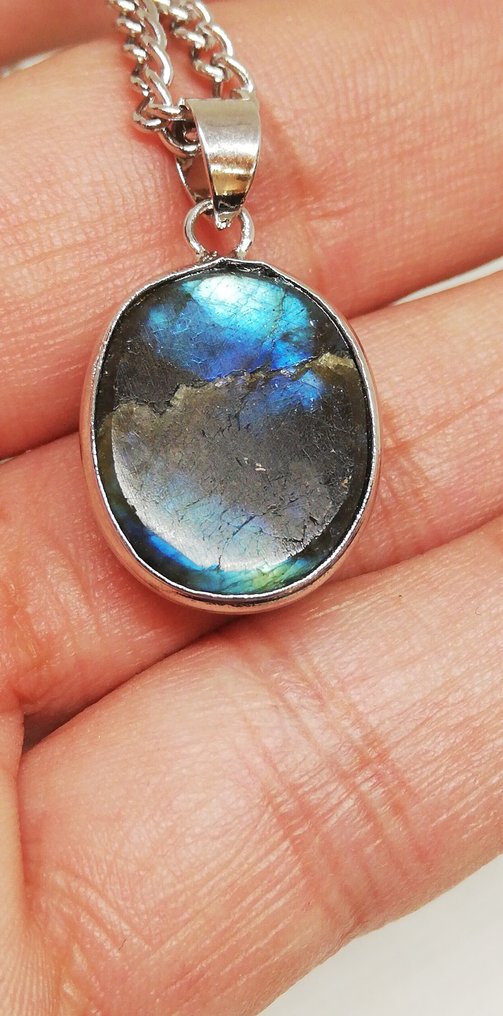 Ladradorite吊坠，无底价。 珠寶- 3.8 g #4.3