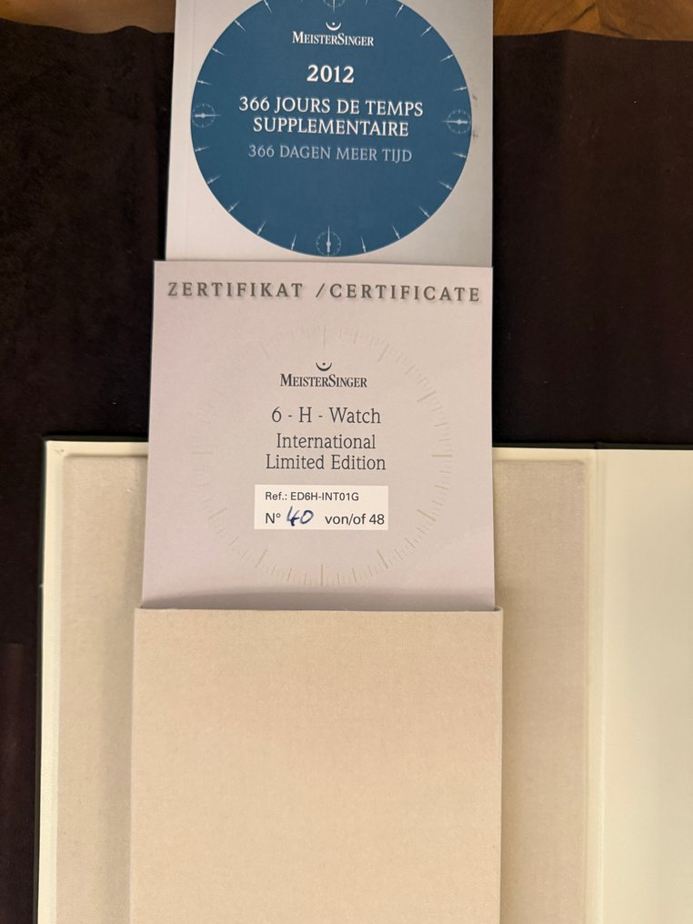 Meistersinger - No.6 - EDBH-INT01G - 男士 - 2012 #2.1