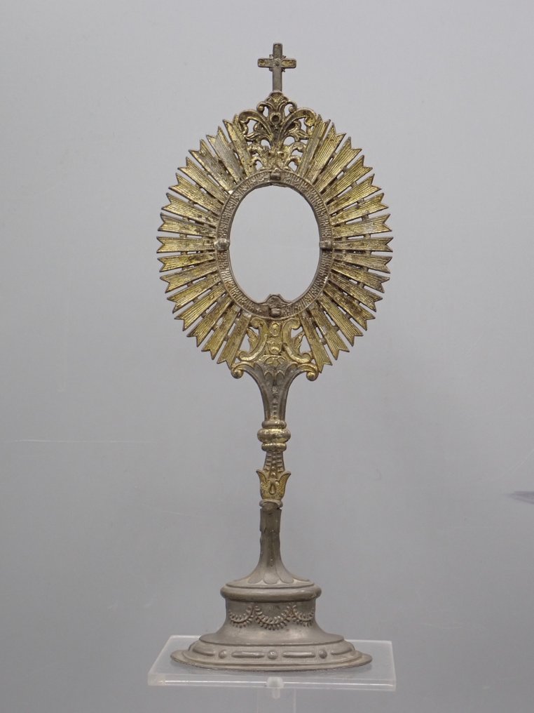 Monstrance - Pewter - 1850-1900 #1.0
