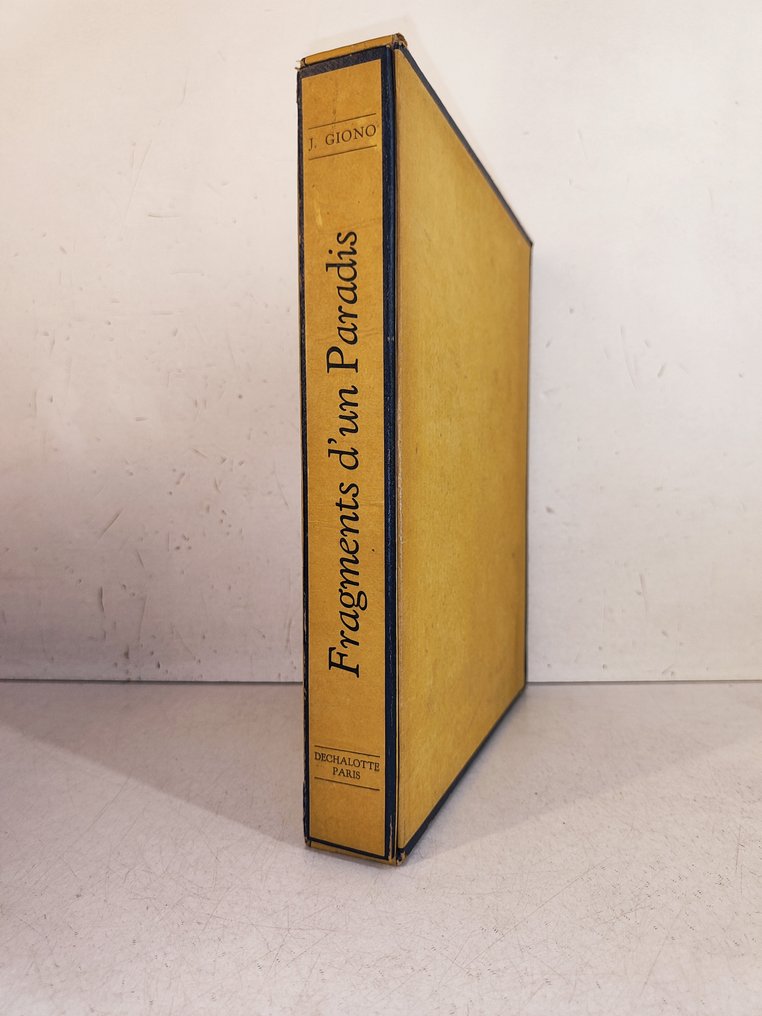 Pierre Fonteinas / Jean Giono - Fragments d'un paradis - 1948 #1.0