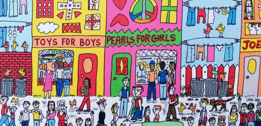 James Rizzi (1950-2011) - Be a Good Sport #4.3