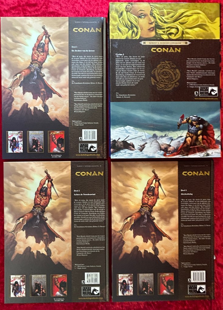 Conan Heroic Fantasy Collection - Box Conan Cyclus 1 [vol] - 4 Album - First edition #4.3