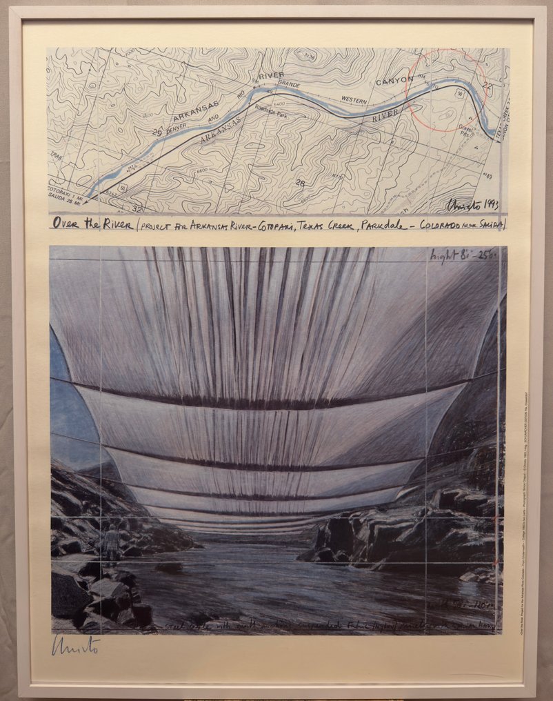 Christo (1935-2020) - Over the River #1.0