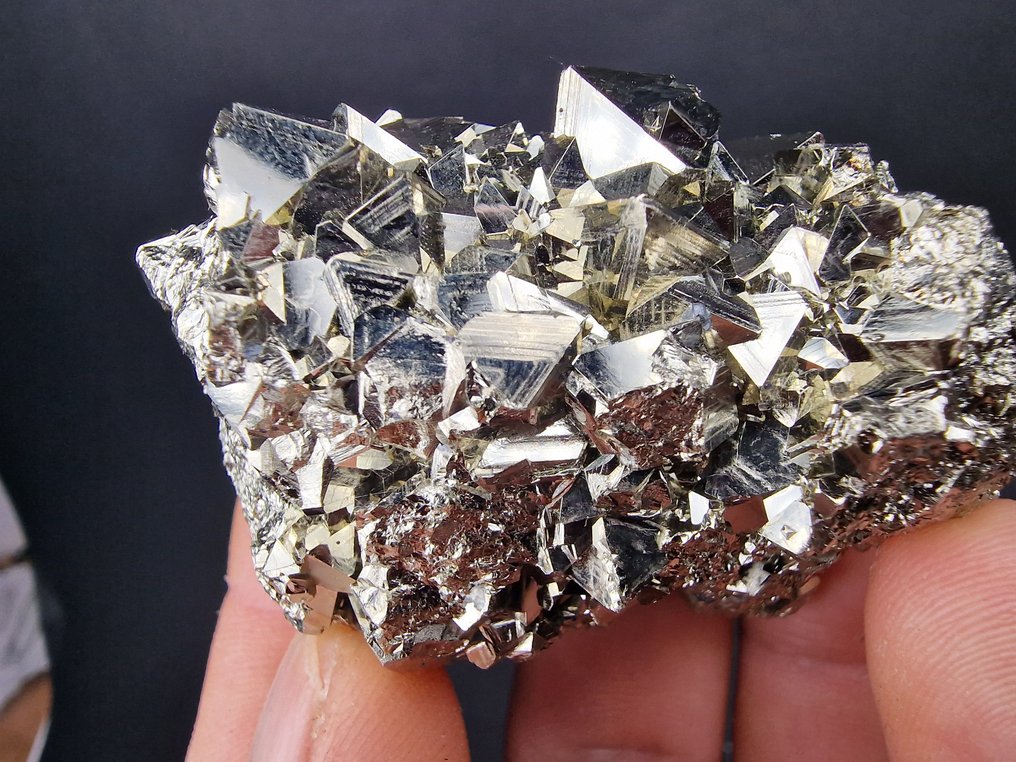Pyrite Top quality - Height: 60 mm - Width: 40 mm- 163 g - (1) #4.3