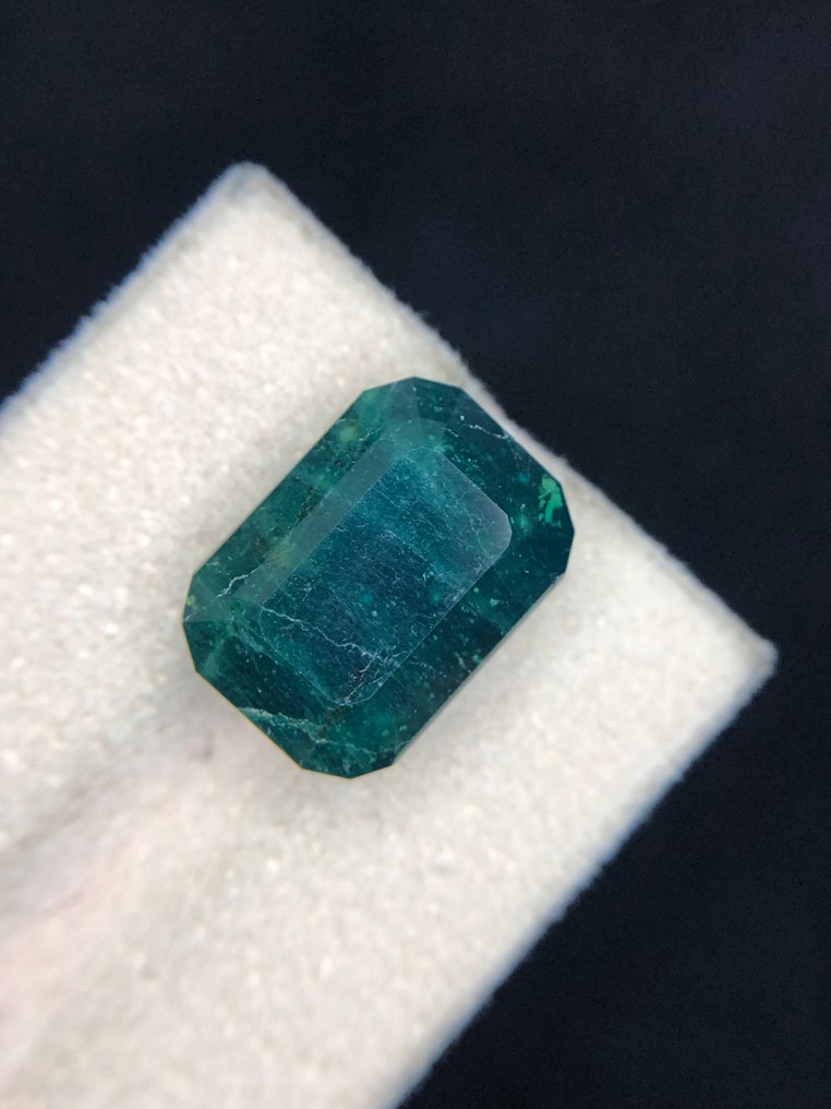 没有保留价 - 1 pcs  绿色 混合宝石  - 12.18 ct - 国际有色宝石协会（ICA GemLab） - 天然的 Hauyne #1.0