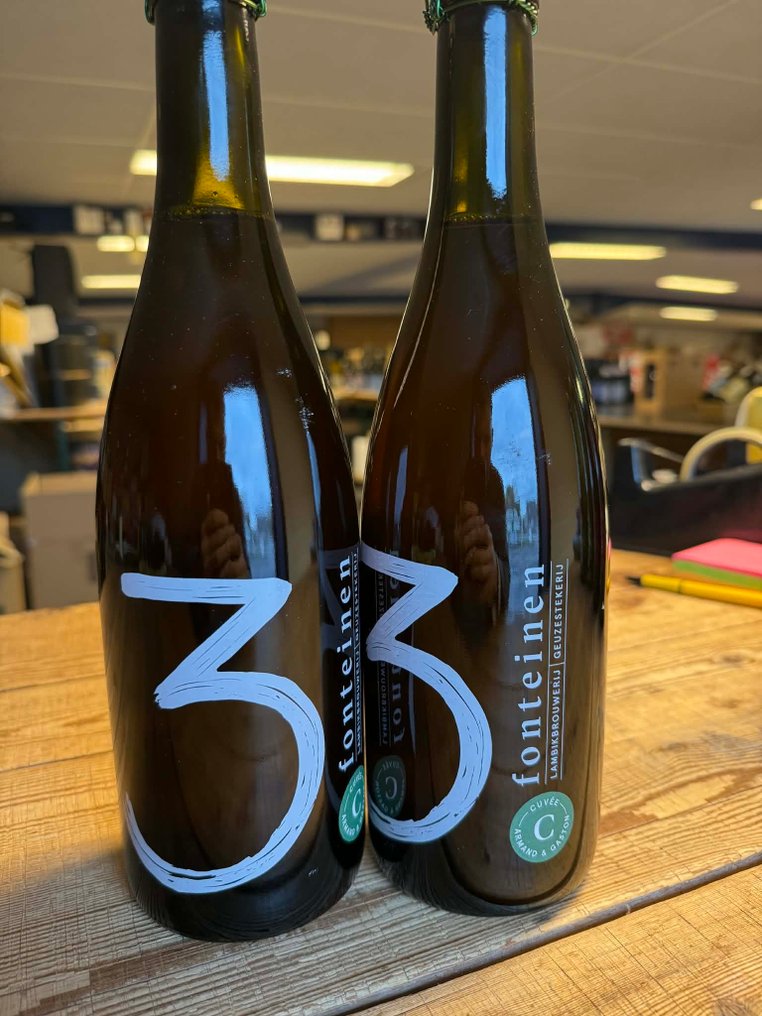 3 Fonteinen - Armand & Gaston & Belle-Vue Selection Lambic geuze/kriek - 75 cl - 6 sticle #1.0