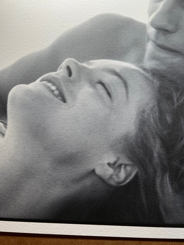 Bert Stern (1929–2013) - Bert Stern signed famous Romy and Delon #3.2