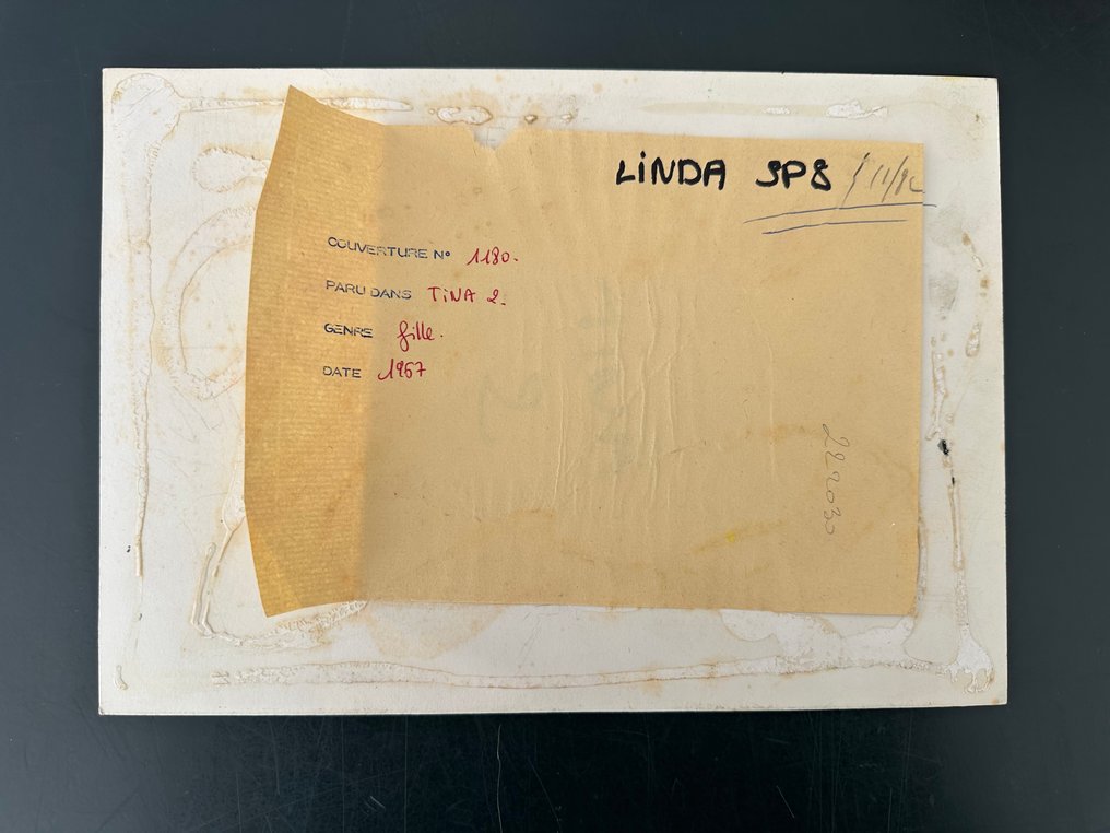 Inconnu - 1 Original cover - Tina N°2 - 1967 #2.1