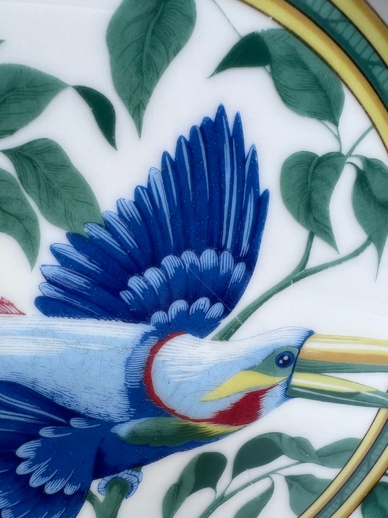 Hermès - Limoges - 早餐盘 - Toucans - 瓷器 #3.2