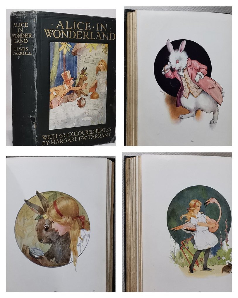 Lewis Carroll - Alice's Adventures In Wonderland (With 48 Colour Plates) - 1916 #1.0