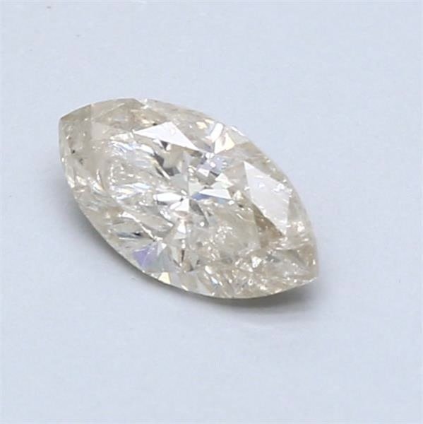 1 pcs 钻石  (天然)  - 0.62 ct - 榄尖形 - I1 内含一级 - 国际宝石研究院（IGI） - Q-R #3.2