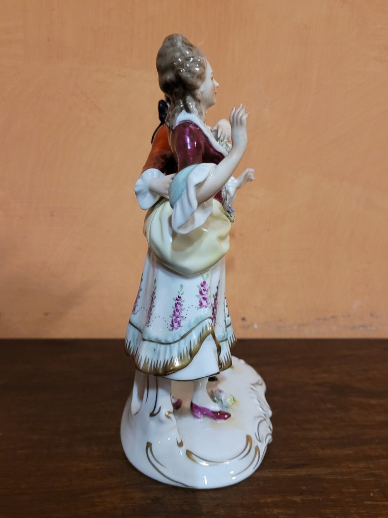 Rudolf Kämmer - 雕像 - Nobili che danzano - 瓷 #2.1