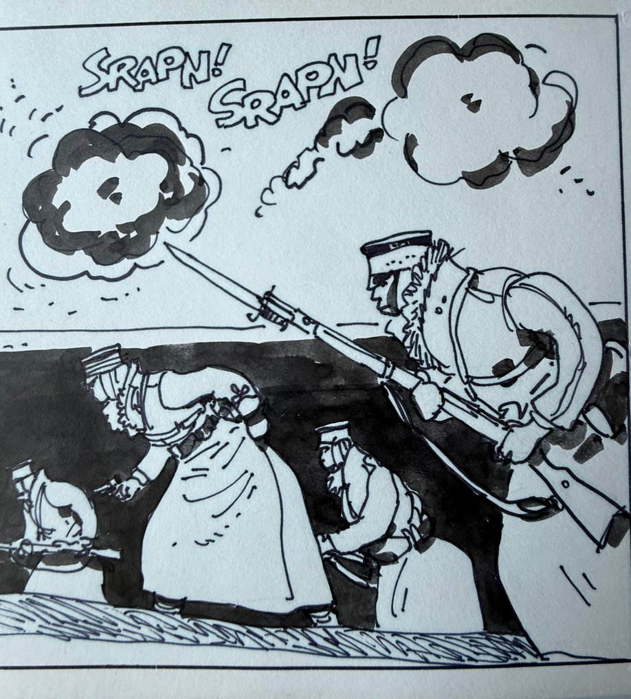 Pratt, Hugo - 1 Original page - Corto Maltese - La Jeunesse de Corto - 1981 #2.1