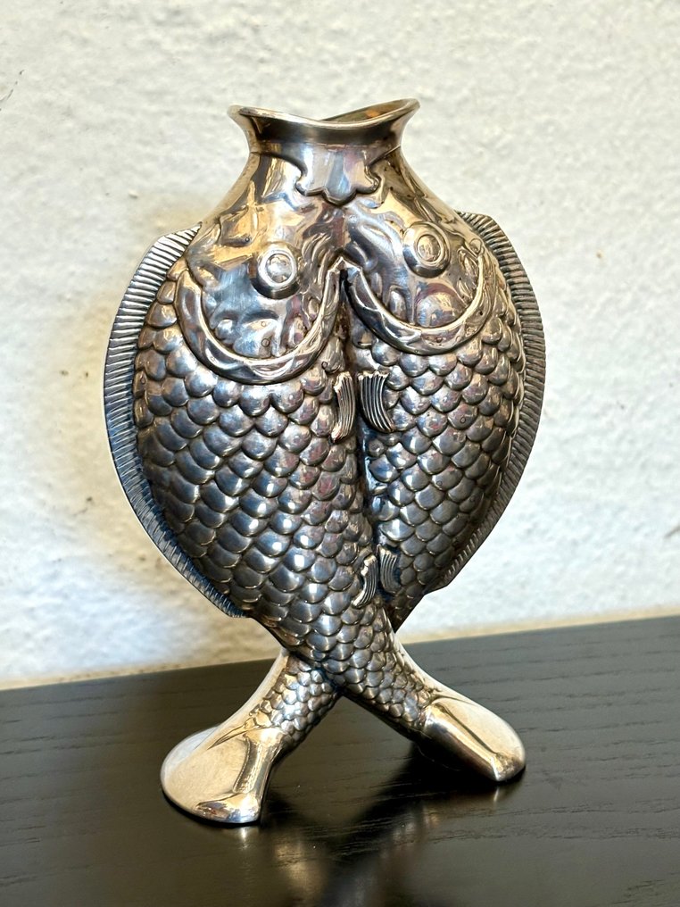 Christofle - Émile Reiber - 單花花瓶  - 鍍銀 #1.0