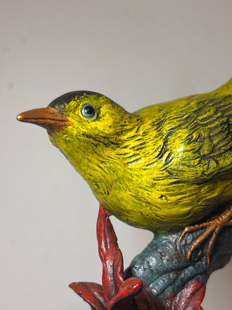 Milo (1910-1978) - Sculpture, Gele vogel - 27.5 cm - Bronze #1.0