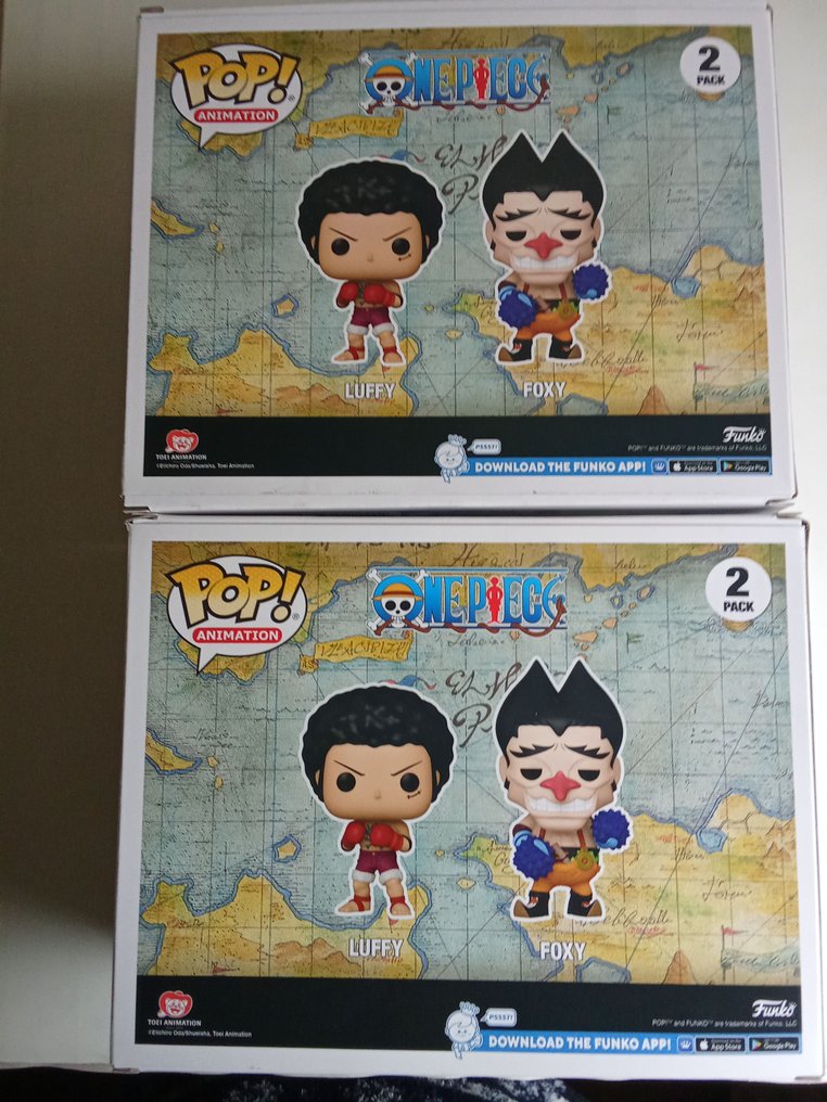 Funko - Funko Pop Luffy & Foxy 2 pack Special Edition / Hot Topic Exclusive 2024 - 2020+ - U.S. #1.0