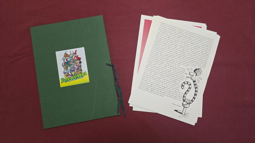 Jacovitti Edizione Limitata 196/300 - Portfolio "Il genio del secolo" - 1 Portfolio - First edition - 2010 #1.0