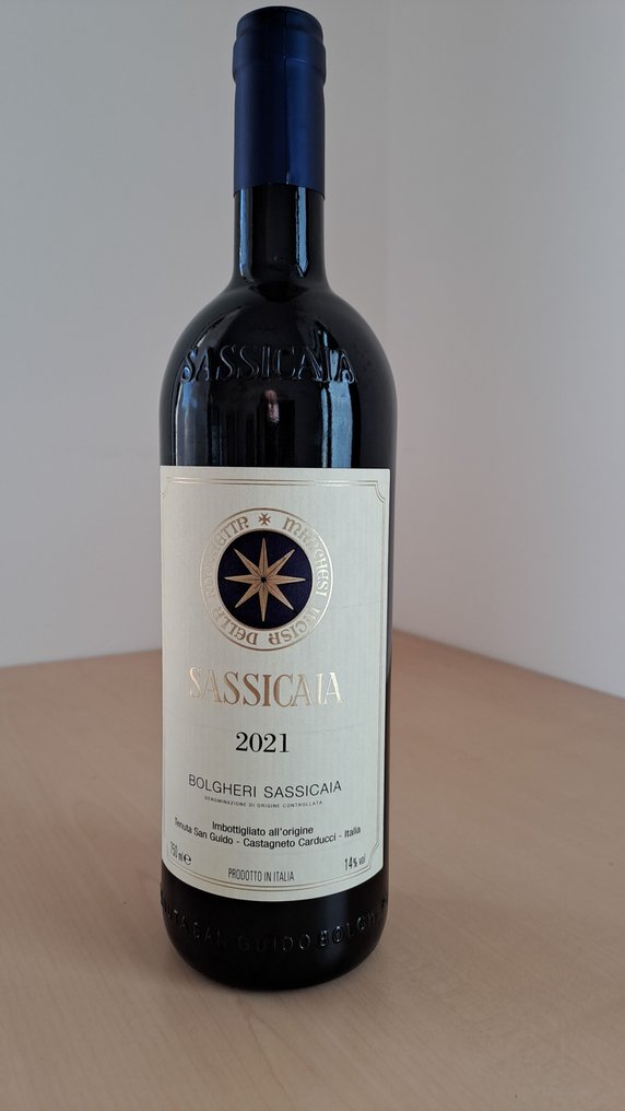 2021 Tenuta San Guido, Sassicaia - Super Tuscans - 1 Bottle (0.75L) #1.0