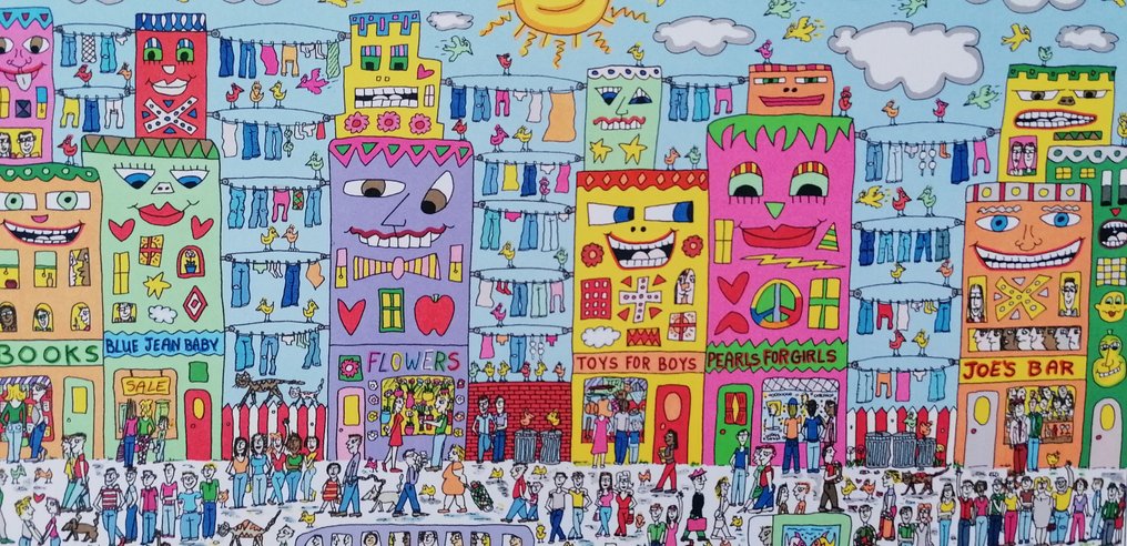 James Rizzi (1950-2011) - Be a Good Sport #3.2
