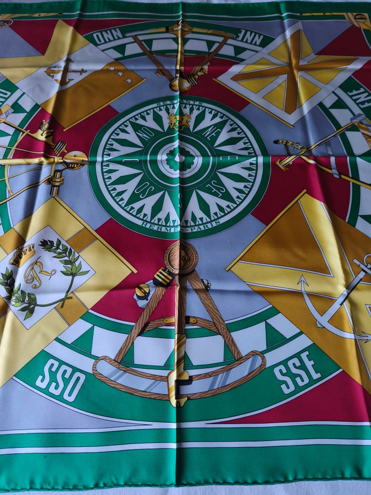 Hermès - SEXTANTS by Loïc Dubigeon - Foulard #1.0