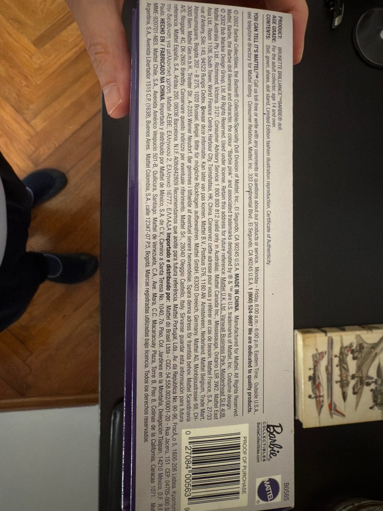 Mattel  - 芭比娃娃 Brunette Brilliance - 2000-2010 - 中国 #2.1