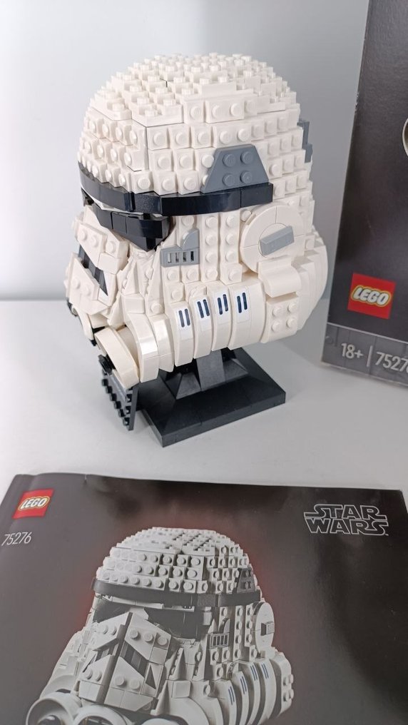 Star Wars: The Clone Wars - Lego Star Wars 75276 Stormtrooper Helmet complete with box - Lego #3.2