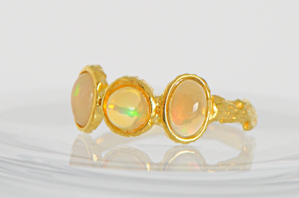 Argint 925 - Opal - Inel #4.3