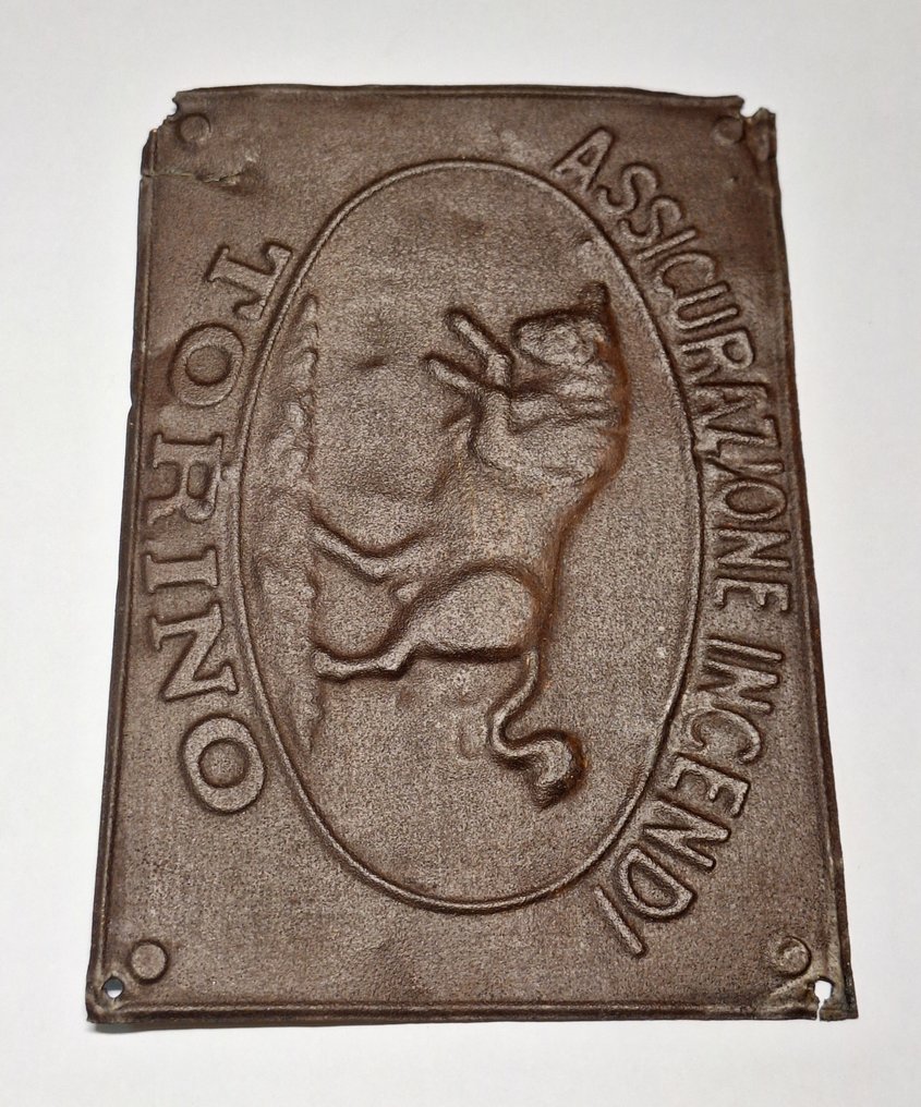 Number plate (2) - G. De Andreis - Targhe Antiche Assicurative - 1930-1940 #3.2